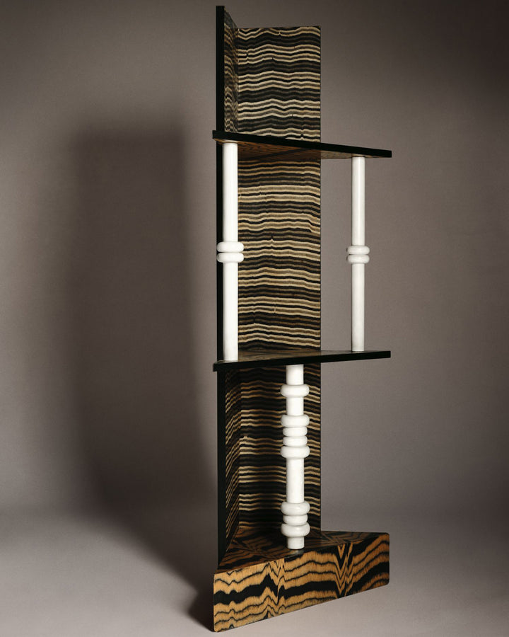 VINTAGE NATALIE DU PASQUIER - Armoire d'angle -Yves Salomon Editions