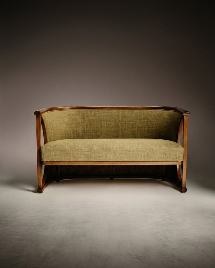 VINTAGE JOSEF HOFFMANN - Canapé demi-lune modèle 428 -Yves Salomon Editions