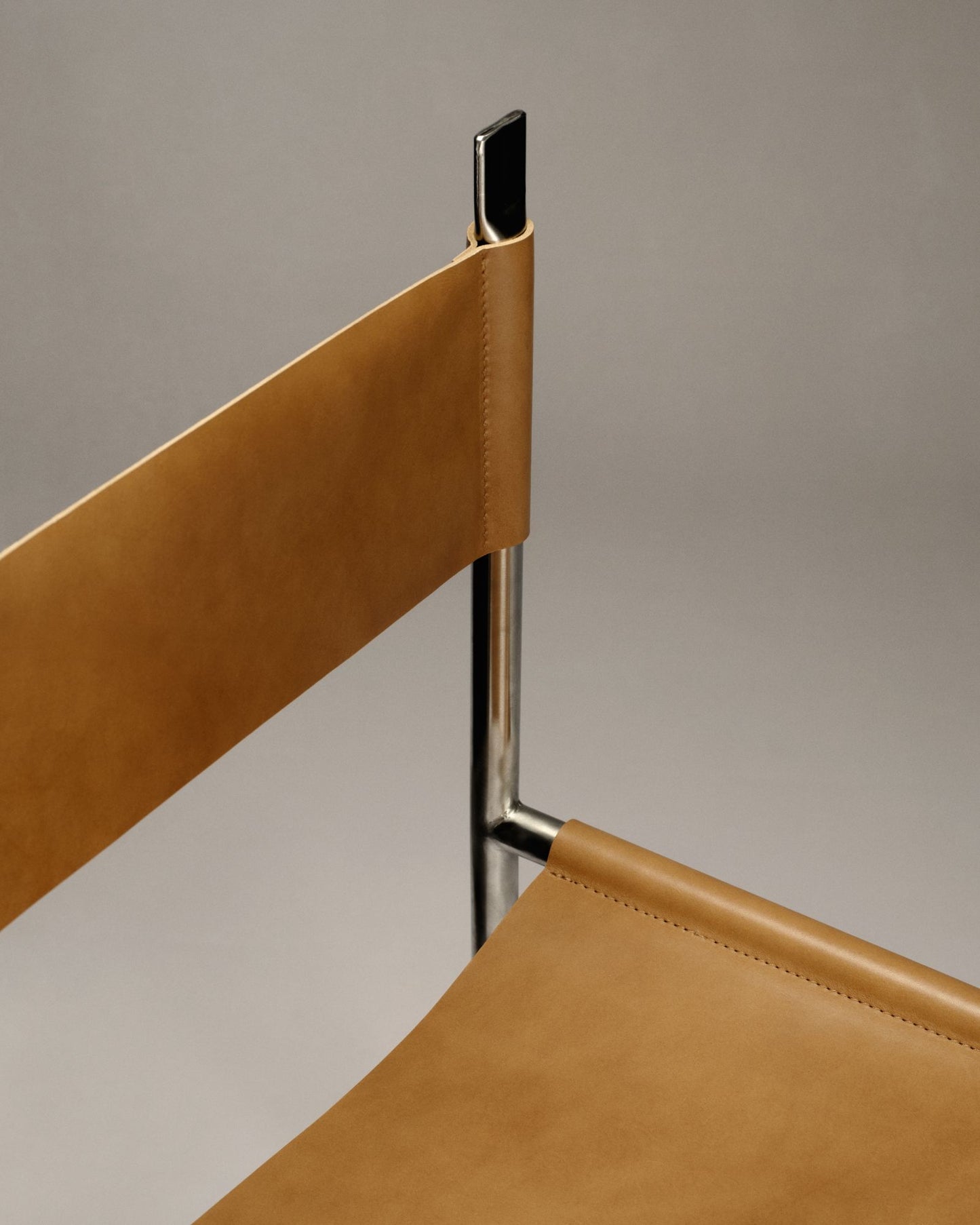 DIMORE - Chaise en cuir de vachette -Yves Salomon Editions