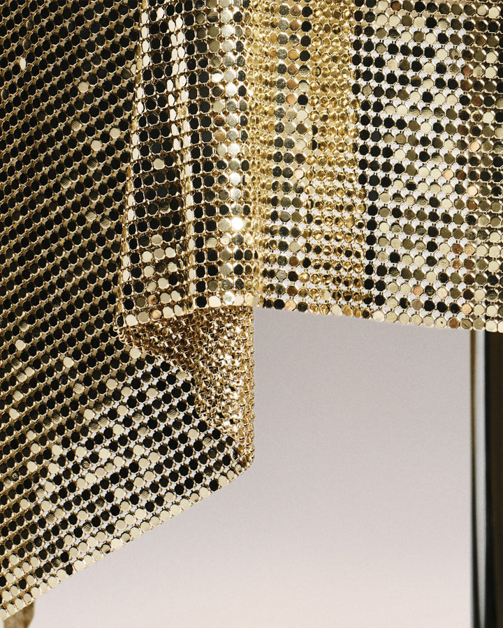 DIMORE - Lampe de tale en maille et laiton -Yves Salomon Editions