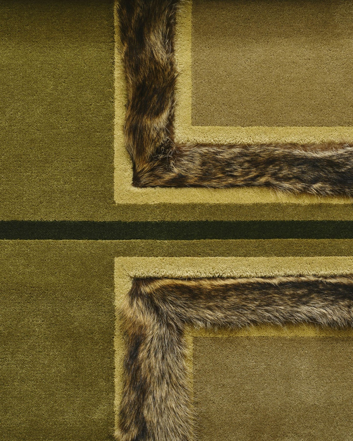 DIMORE - Tapis en marmotte américaine -Yves Salomon Editions