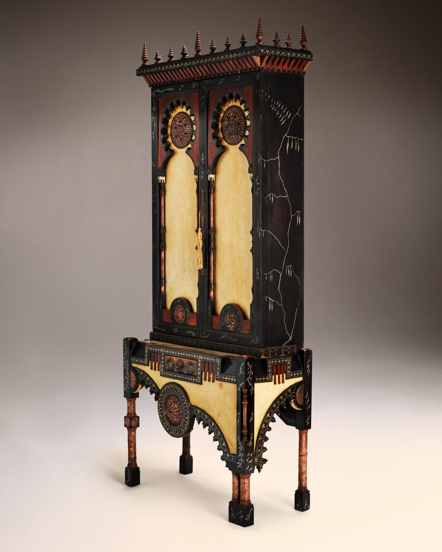 VINTAGE CARLO BUGATTI - Storage cabinet