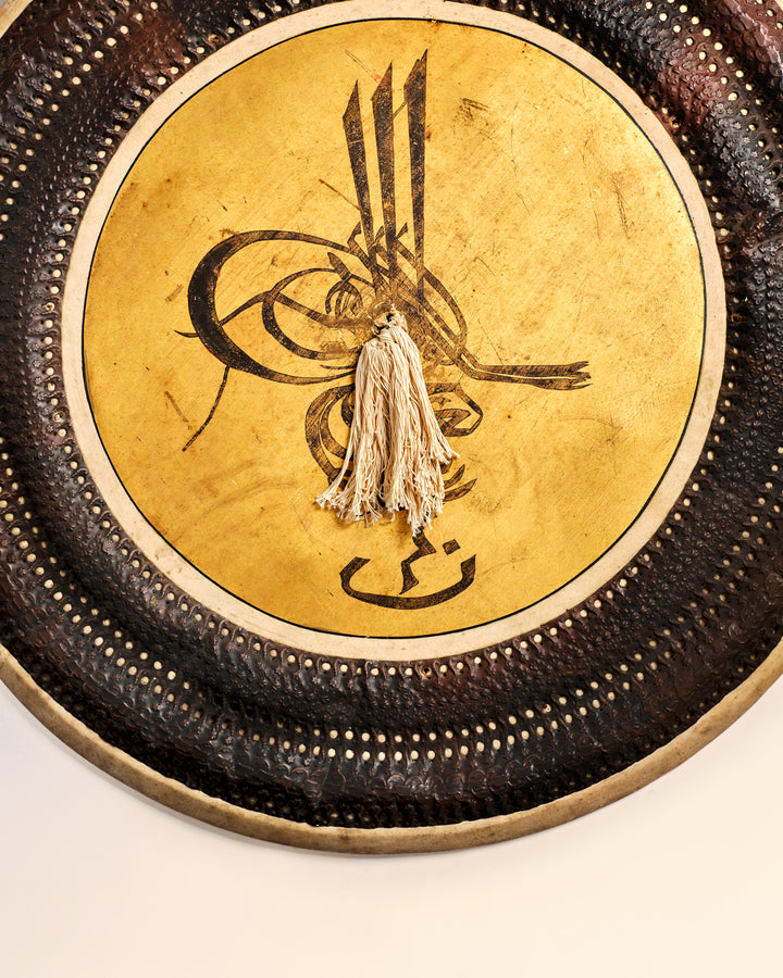 VINTAGE CARLO BUGATTI - An ornamental wall plate