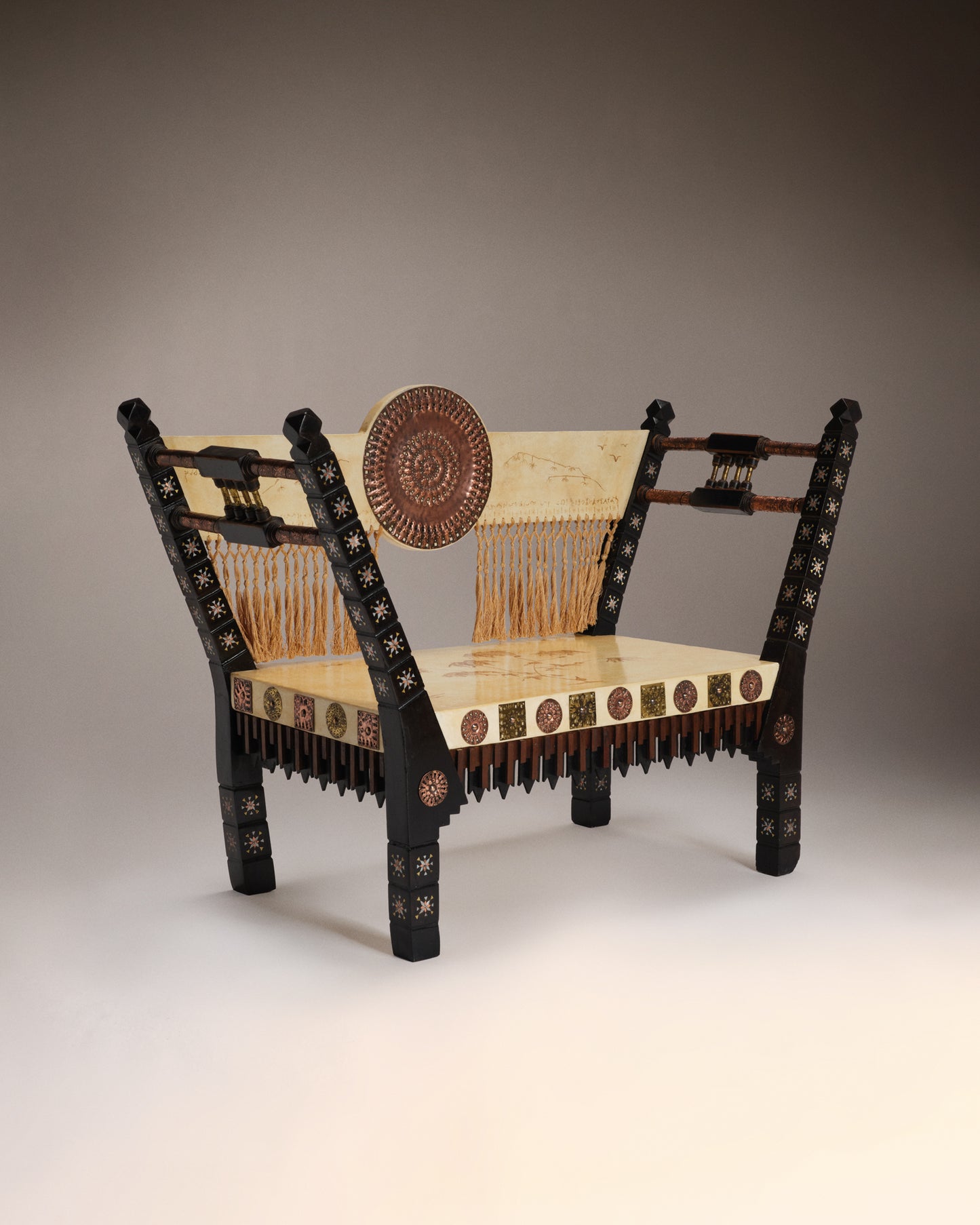 VINTAGE CARLO BUGATTI - Sofa