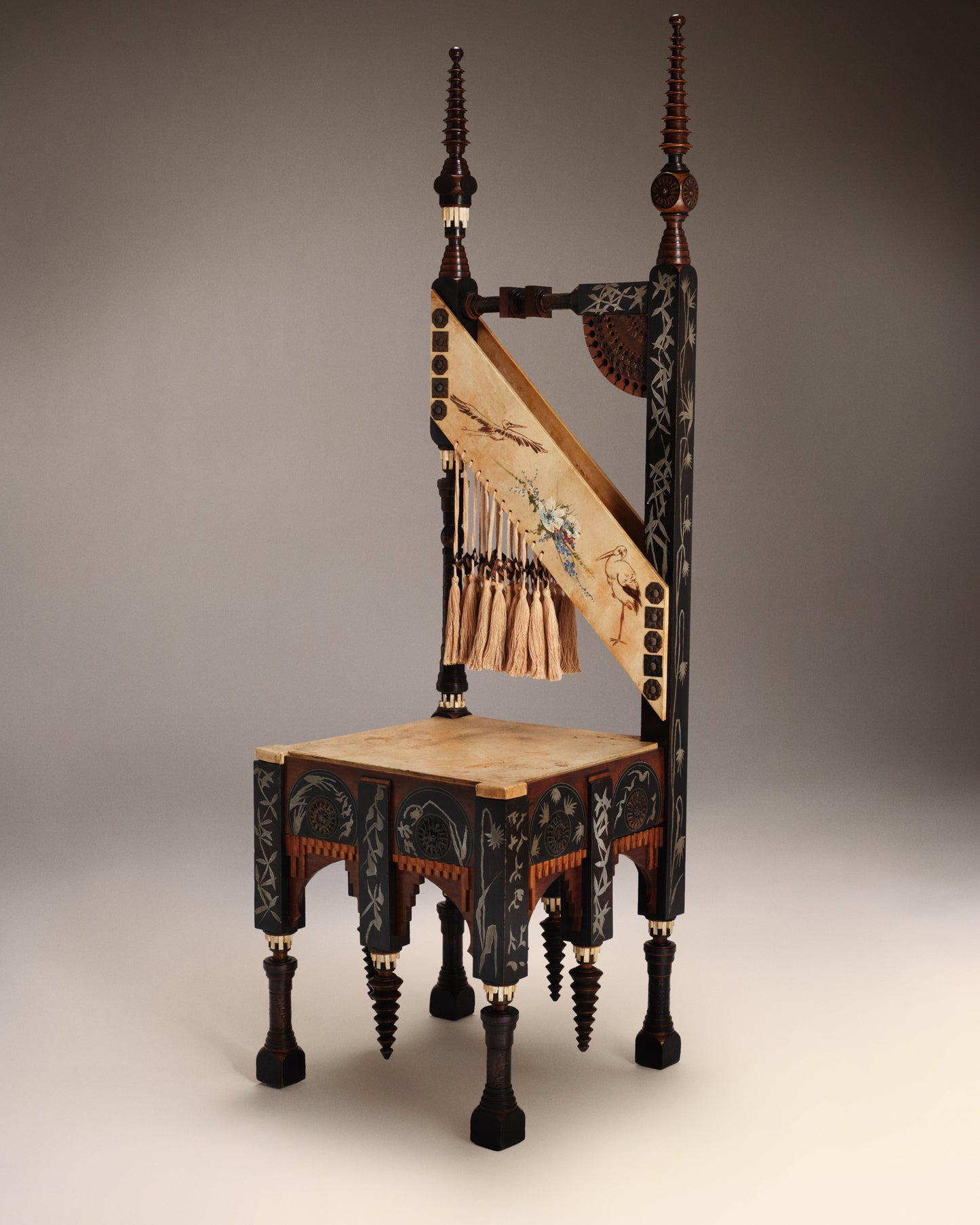 VINTAGE CARLO BUGATTI - Chaise