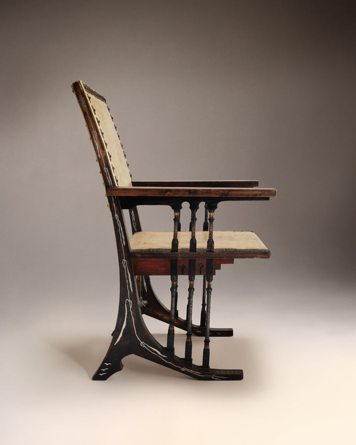 VINTAGE CARLO BUGATTI - Armchair