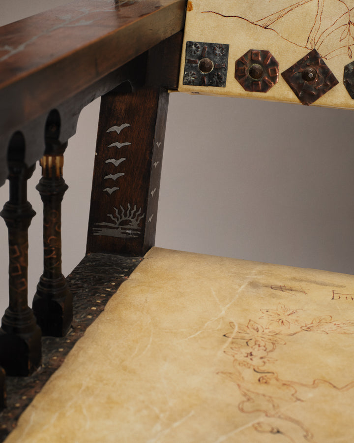 VINTAGE CARLO BUGATTI - Armchair